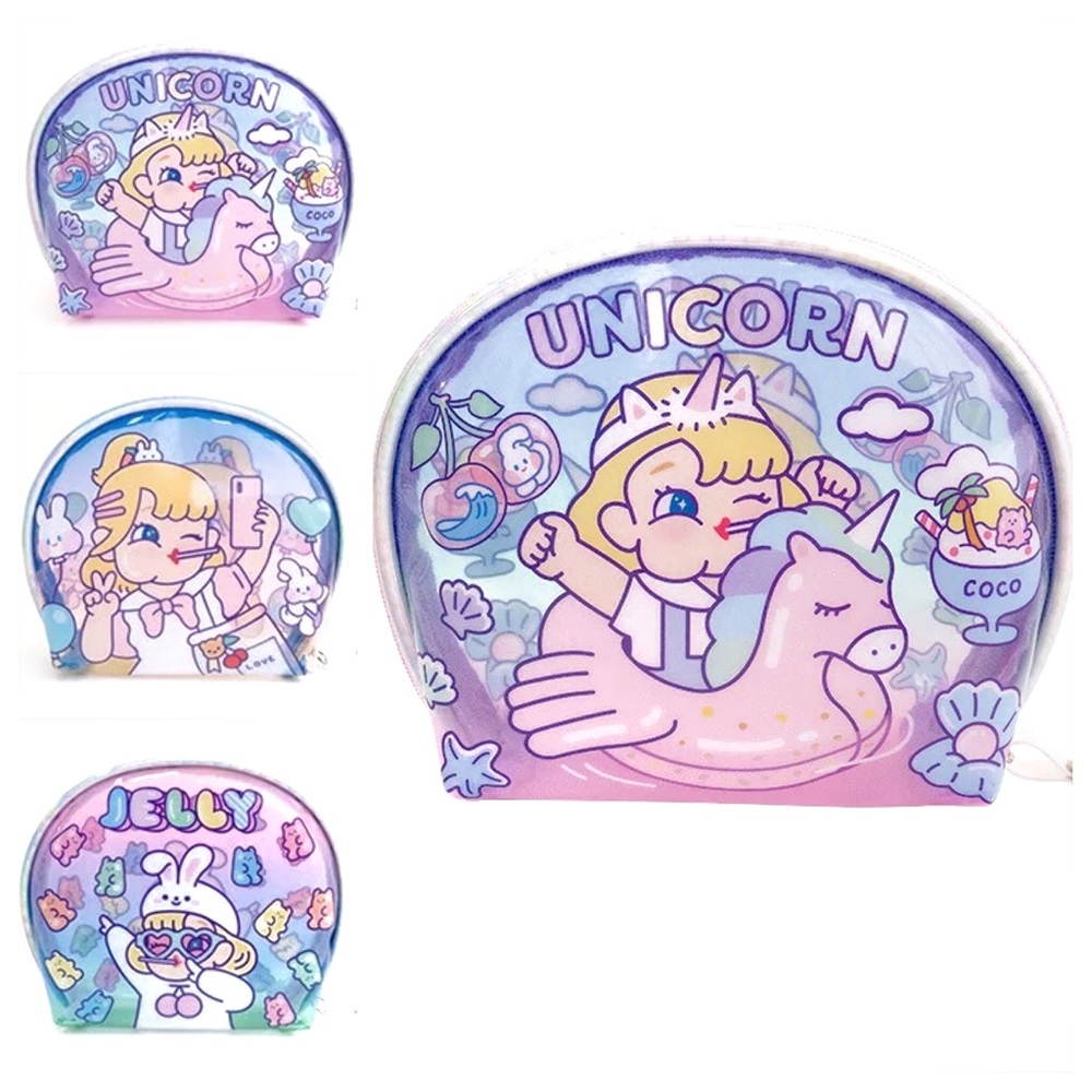 Bentoy Milkjoy collection, cosmetics bag, purse.
